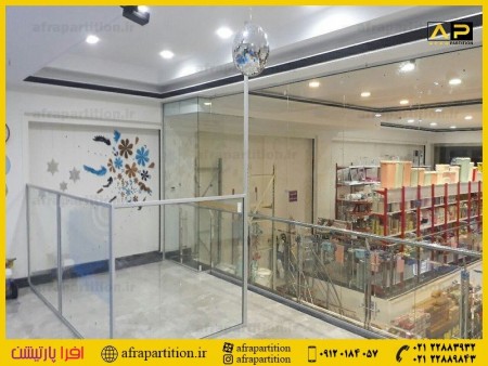 Single-walled frameless glass partition, single-walled and double-walled mdf partition, office parti ...