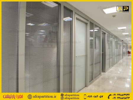 Single-walled frameless glass partition, single-walled and double-walled mdf partition, office parti ...