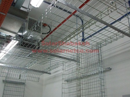 Cable mesh, cable basket
