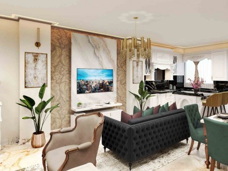 طراحی دکوراسیون داخلی (کلاسیک-نئوکلاسیک-مدرن)