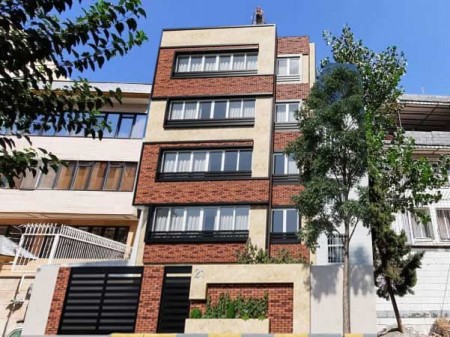 Facade design of building-villa (modern-Roman)