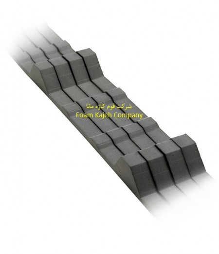 نوار لاستیکی زیرسازی پلی کربنات موجدار