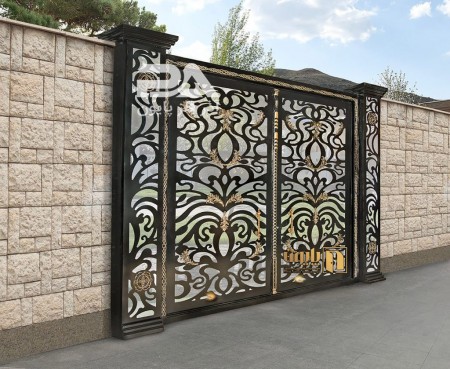 لوکس ترین درب باغ