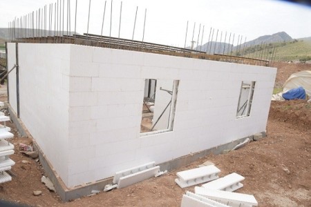 Sale and implementation of the building frame with the ICF formwork system