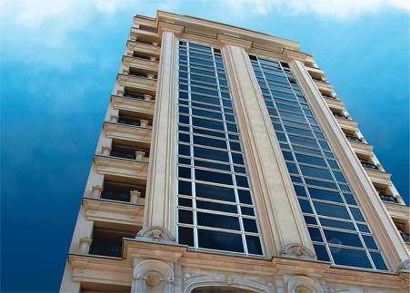 Granular textured acrylic paint (SANBEPOTEX)