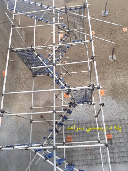 Scaffolding stairs
