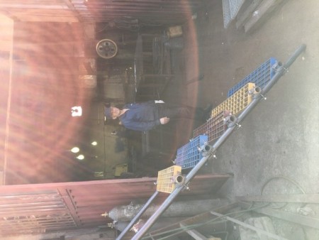 پله داربستی