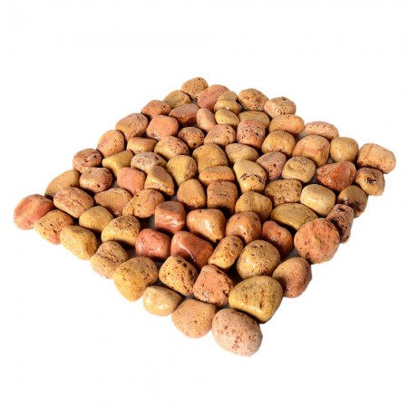 Yellow travertine rubble