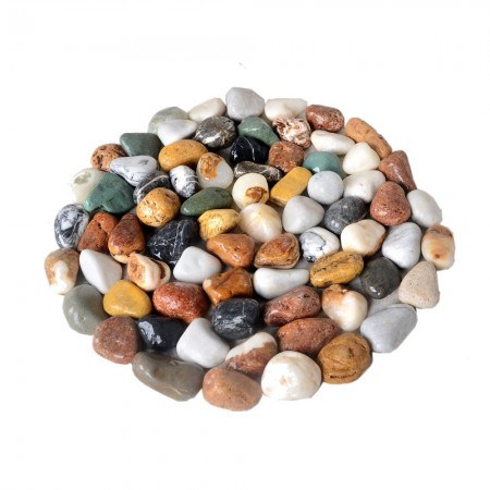 Colored rubble (mixed or mixed)