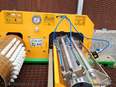 Mention the Nesha greenhouse. Seed planting machine in the seedling tray