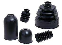 Accordion rubber bumpers with a diameter of 4