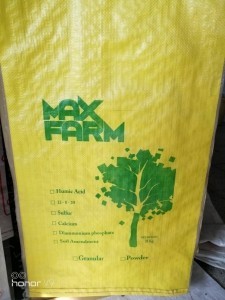 Laminated polypropylene bag
