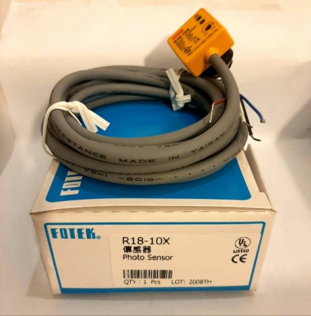 Photek Optical Sensor. Fotek Cylindrical Optical Sensor. Photek Optical Sensors m18