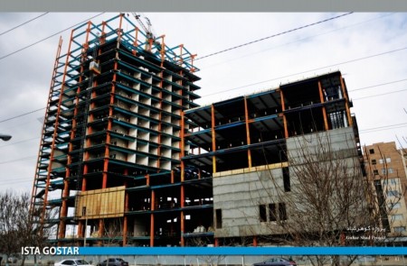 ساندویچ پانل و اسکلت فلزی