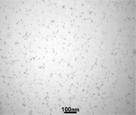 Colloidal solution of silver nanoparticles