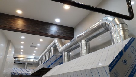 انواع کانال های گرد هوا ( اسپیرال )