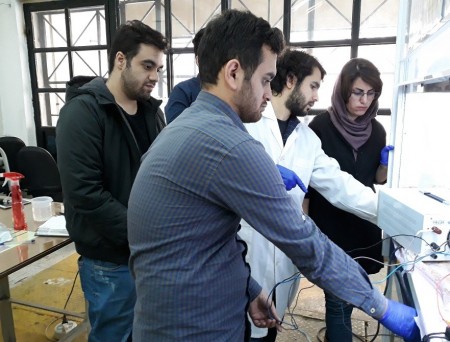 Holding comprehensive courses of aluminum anodizing at the University of Tehran