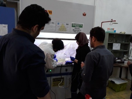 Holding comprehensive courses of aluminum anodizing at the University of Tehran