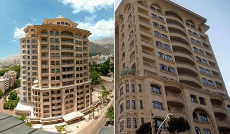 اجرا معروفترین و مقاومترین رنگ نما نمای گرانیت پاششی کنتکس تهران