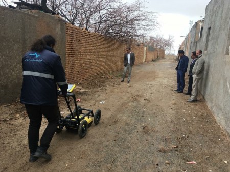 Subsurface detection unit (detection of unauthorized diversions)