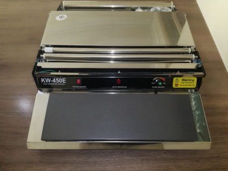 دستگاه سلفون کش رومیزی تمام استیل