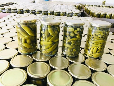Sale of glass pickles