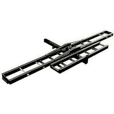 Motocross strap behind the car