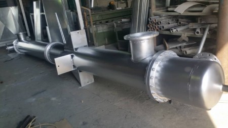 Stainless steel converters, steam to hot water and oil