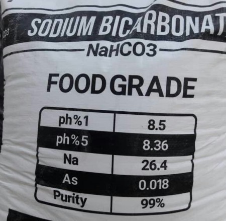 جوش شیرین بی کربنات سدیم