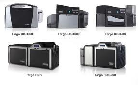 Black ribbon of Fargo printer HDP5000