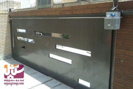 Automatic parking door in Isfahan