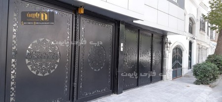 قیمت درب حیاطی ریلی و دربهای کشویی فلزی پایون