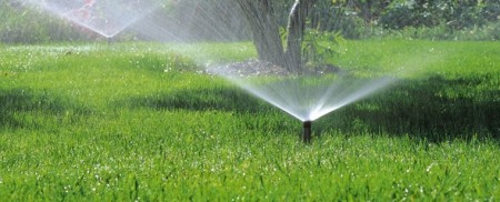 Design and implementation of drip and sprinkler irrigation system