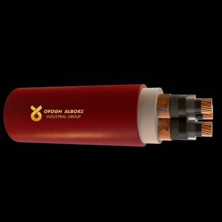 کابل برق مسی فشار متوسط 3 در 185