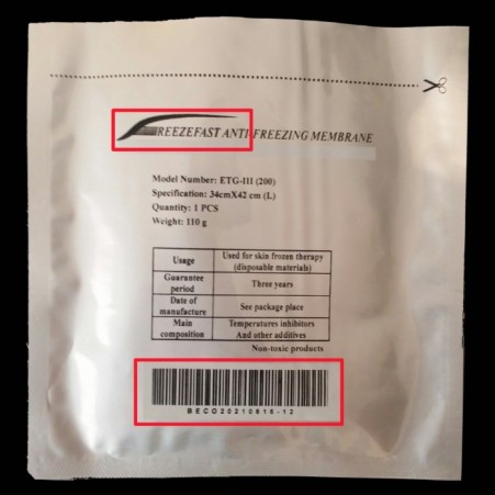 ژل پد کرایولیپولیز با ۲۰ درصد ژل بیشتر