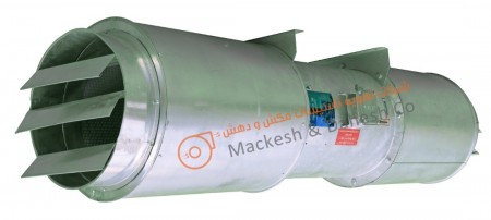 جت فن تخلیه دود پارکینگ f300 مکش و دهش