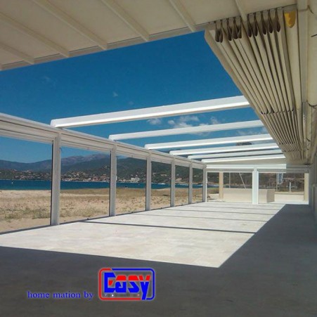 پرده سقفی متحرک بیرونی (رومن)