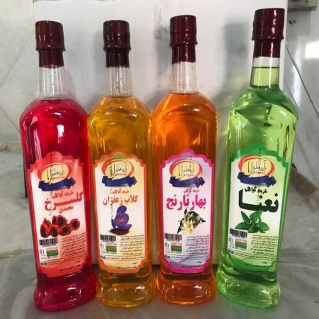 Production and sale of vegetable and fruit syrups