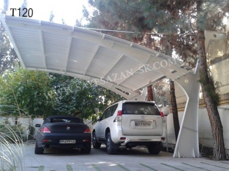 Car Canopy in the Backyard