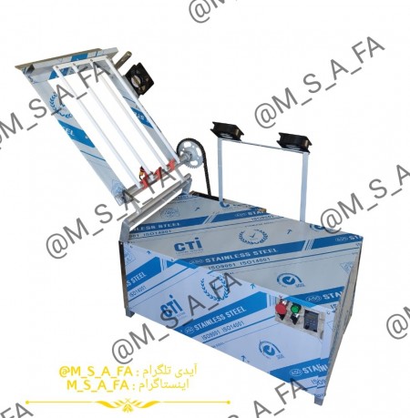 Fully automatic bread collector robot with bread counting system