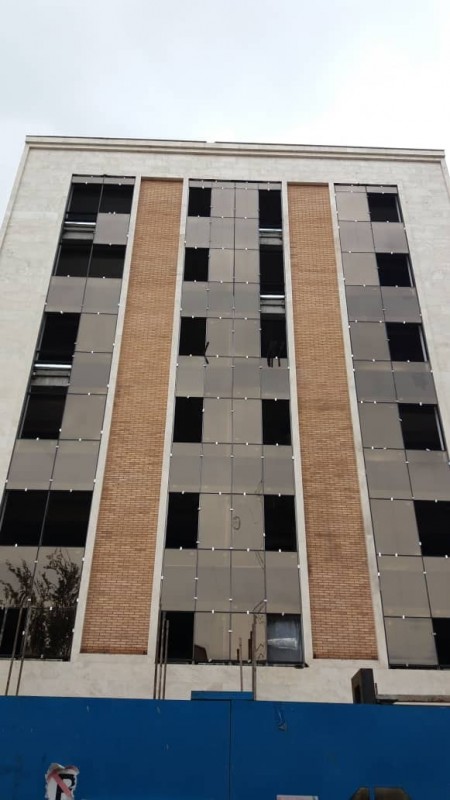 نمای کرتین وال نمای شیشه ایی