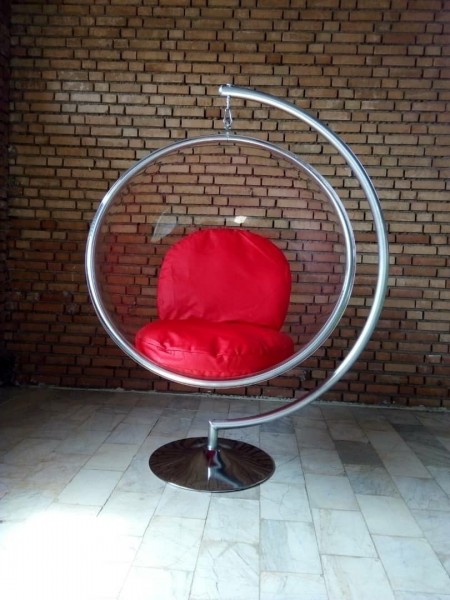 تاب راحتی - صندلی ریلکسی مدل شیشه ای