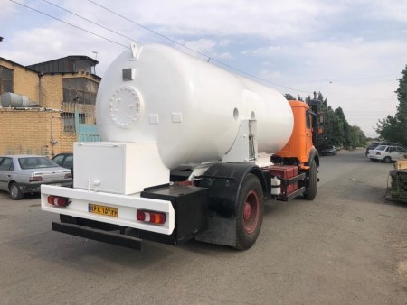 Liquefied gas tank, ammonia and carbon dioxide