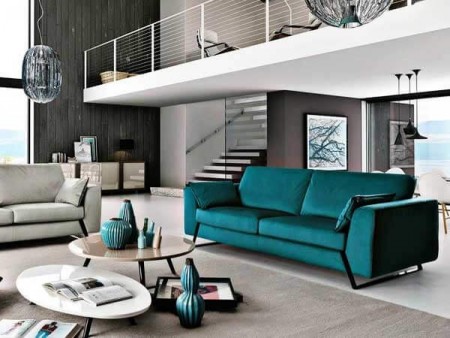 Design and execution of interior and commercial decoration with modern architecture, modern cabinet  ...