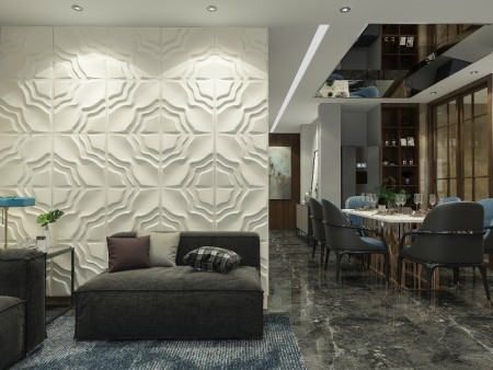 3D wall coverings Wall panels