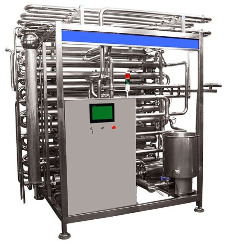 دستگاه پاستوریزاتور پلیتی  پاستوریزاتور لوله ای  تکین ماشین رادمان