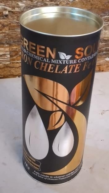 Launching the production line of iron chelate fertilizer% IRON CHELATE Fe 6