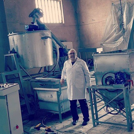 Launching the production line of iron chelate fertilizer% IRON CHELATE Fe 6