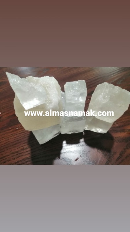 Crystal salt. دلنمک. Heart of salt