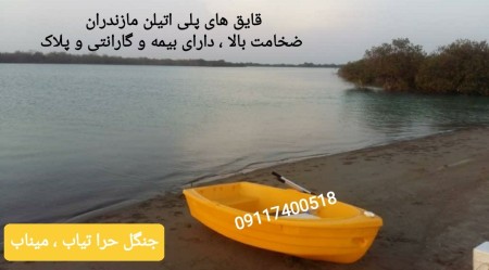 Buy 4 and 6 -person polyethylene boat by sending